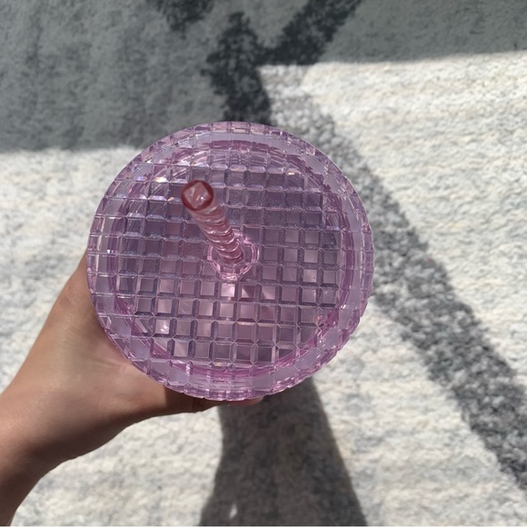 Starbucks Summer Pink & Blue Grid Studded … - Picture 4 of 4